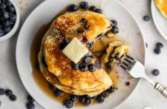 Excellent Blueberry Pancakes